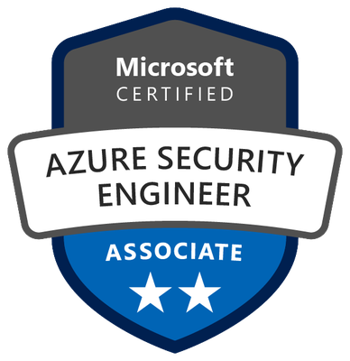 Microsoft Certified: Azure Security Engineer Associate badge